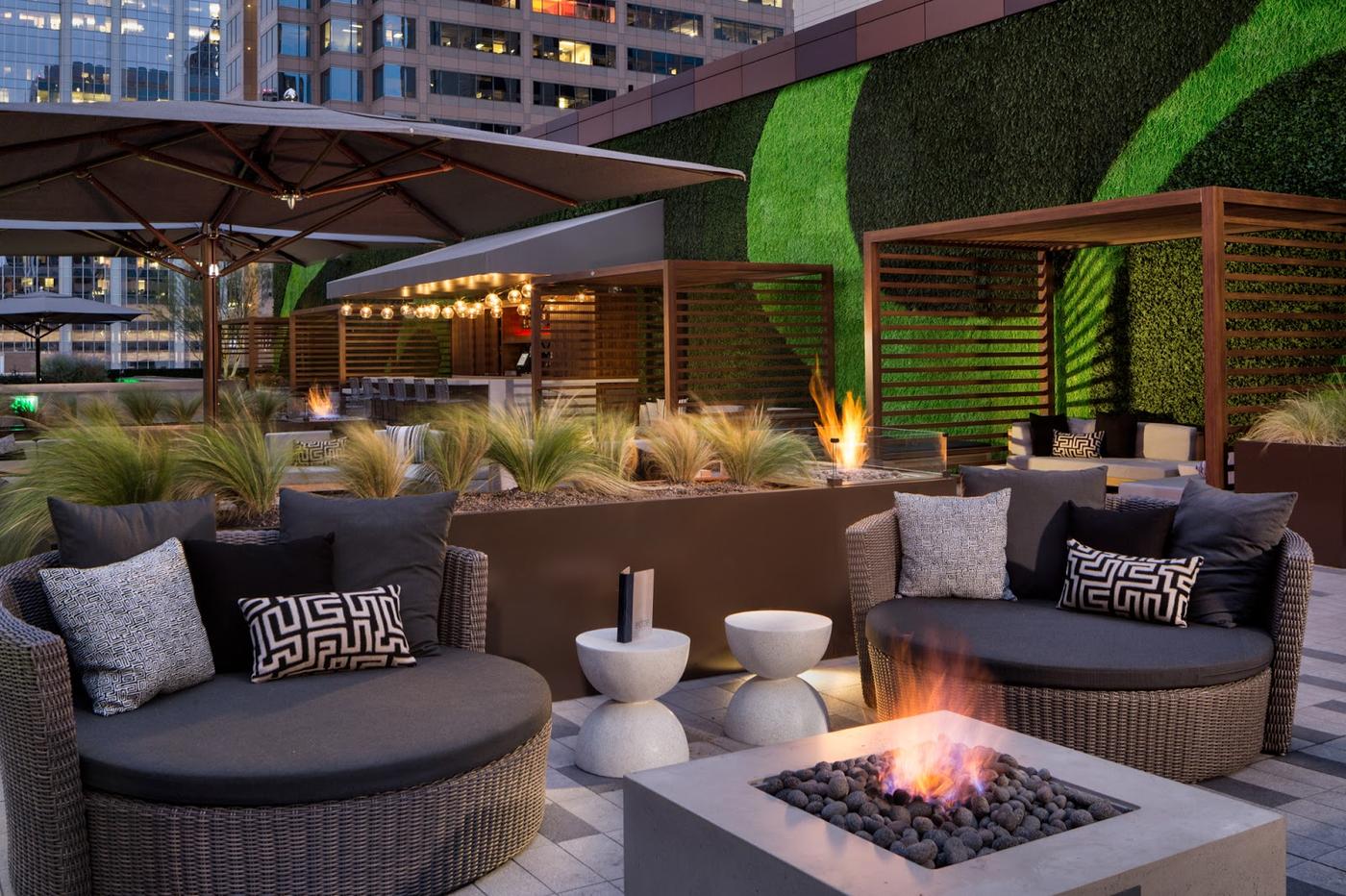 Rooftop bars Marrakech Medina Atlas Mountain views